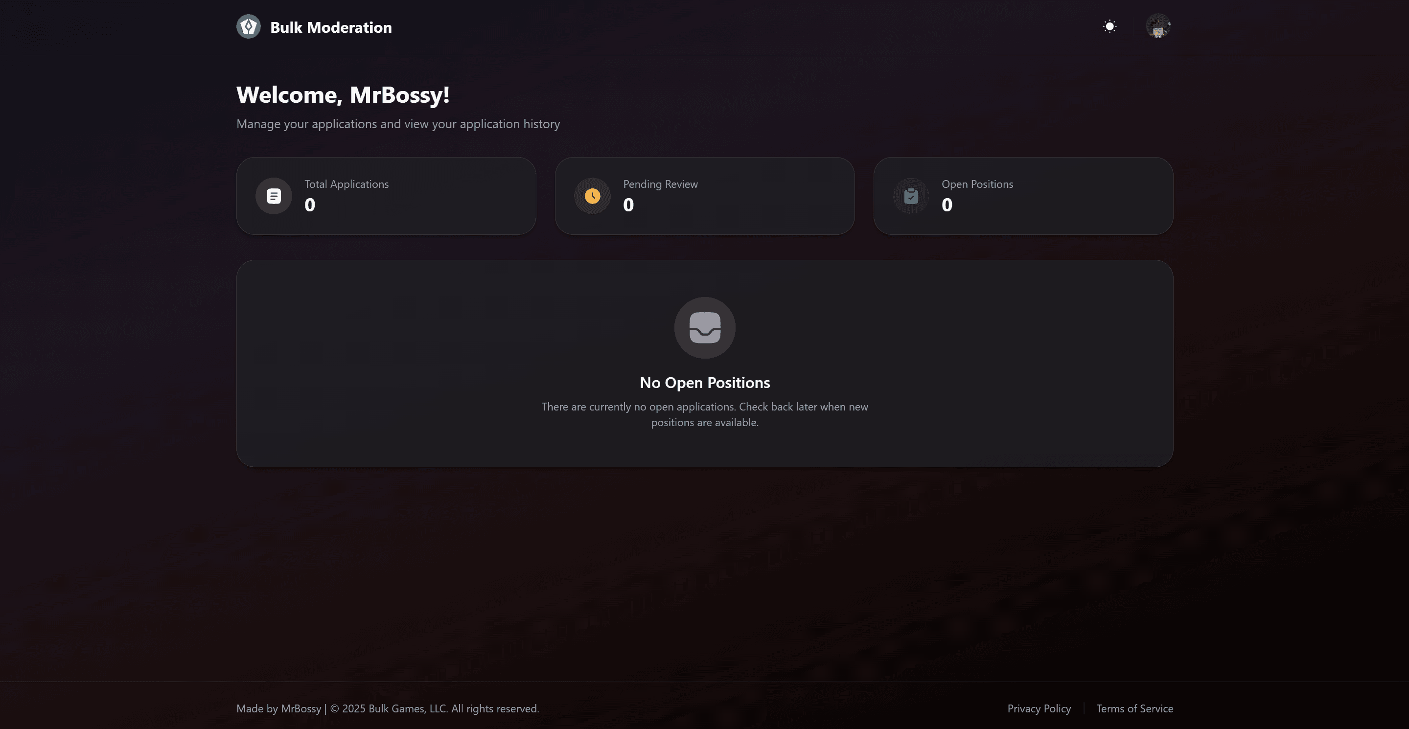 Bulk Moderation Applications screenshot 3