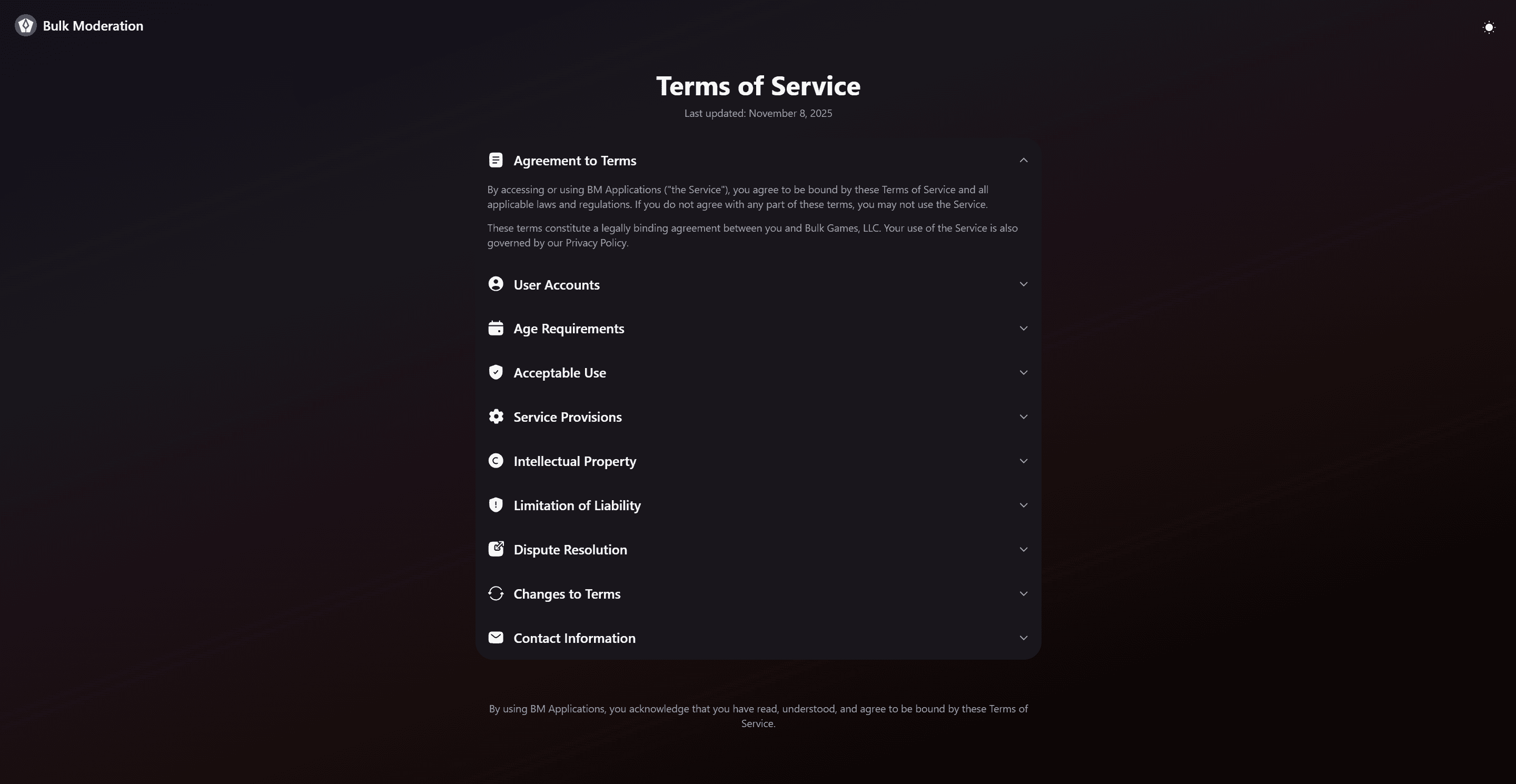 Bulk Moderation Applications screenshot 6